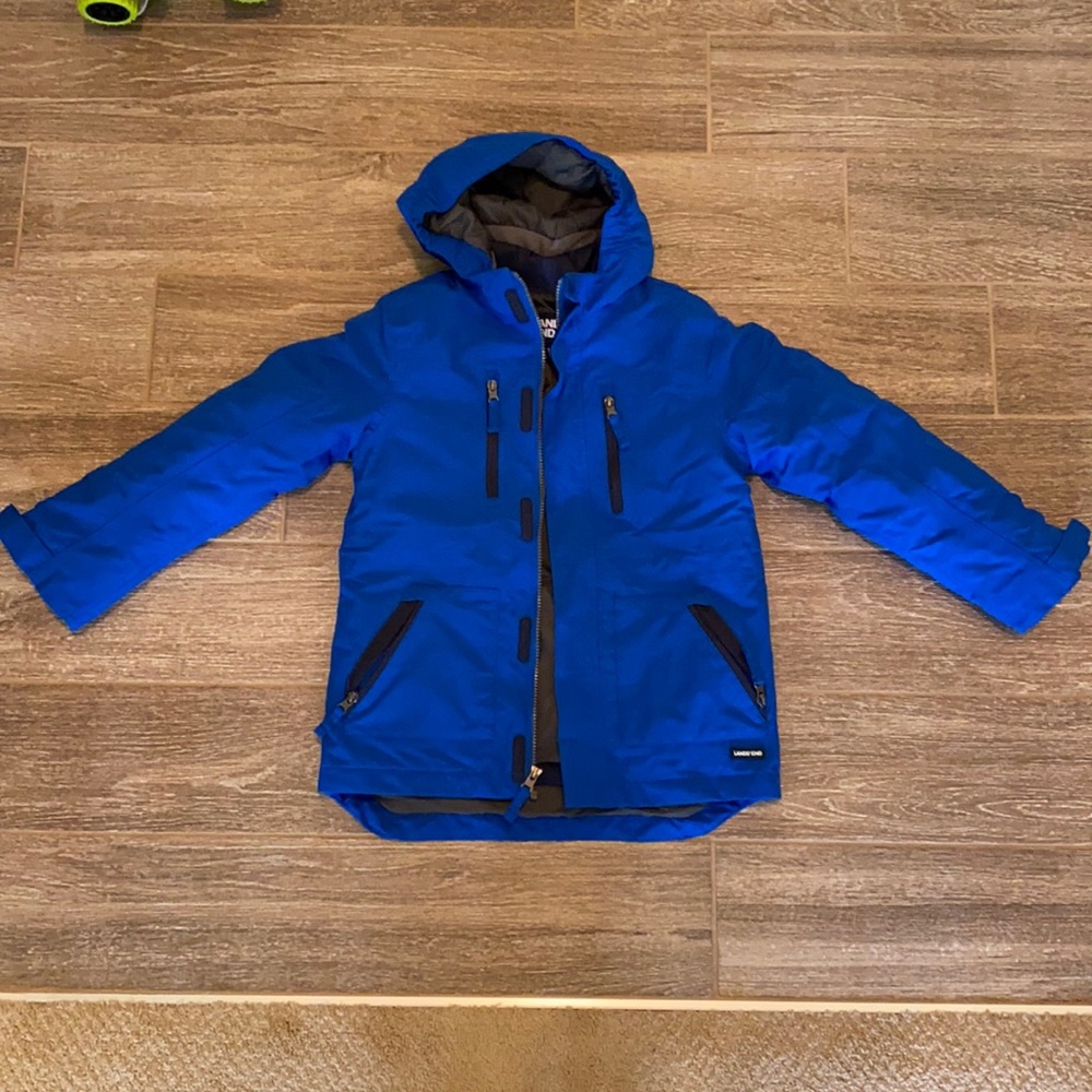 Lands End 3-in-1 Squall Jacket Size 8 Like New!